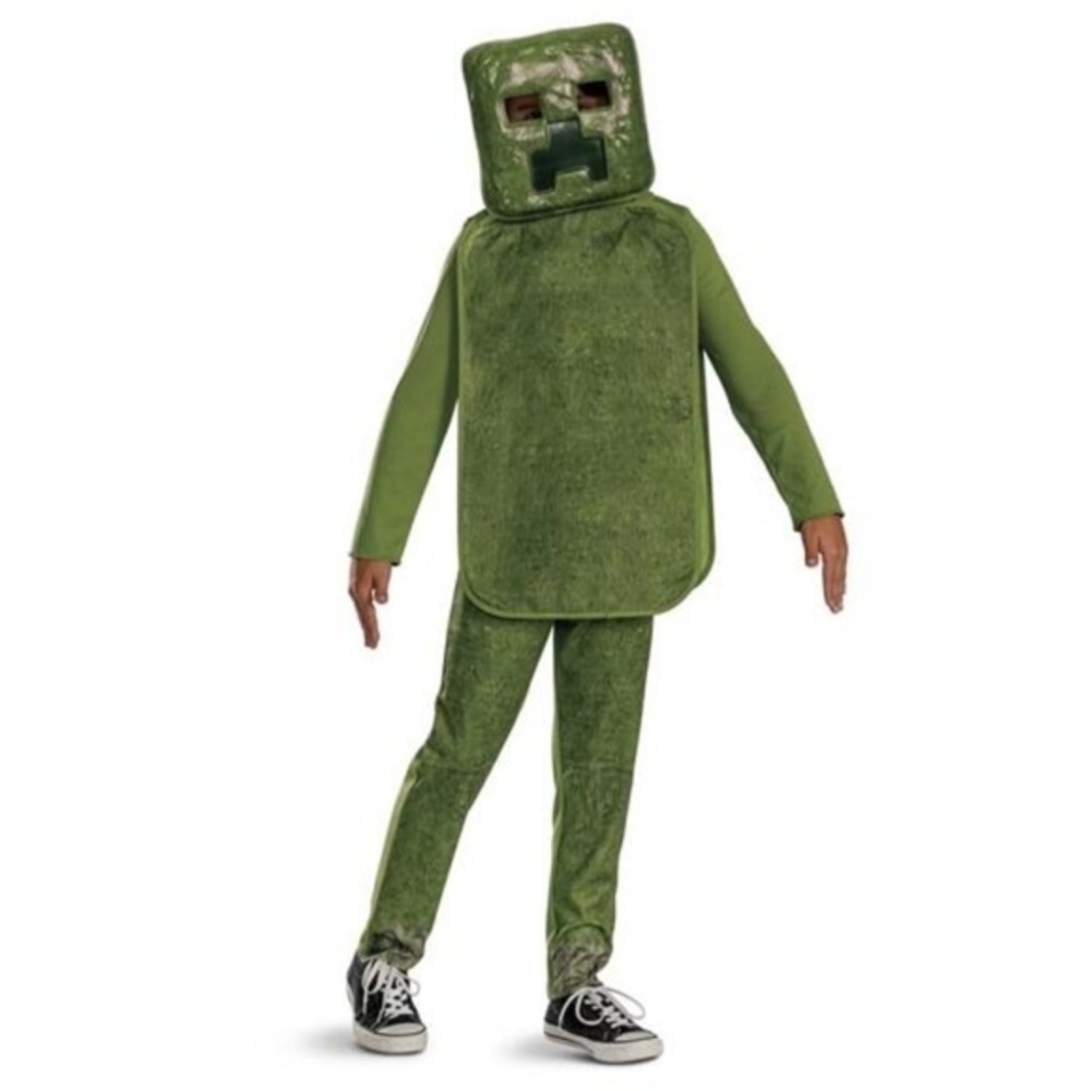 NIB. MINECRAFT Kids Creeper Costume